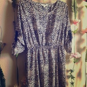 Cheetah Print Dress